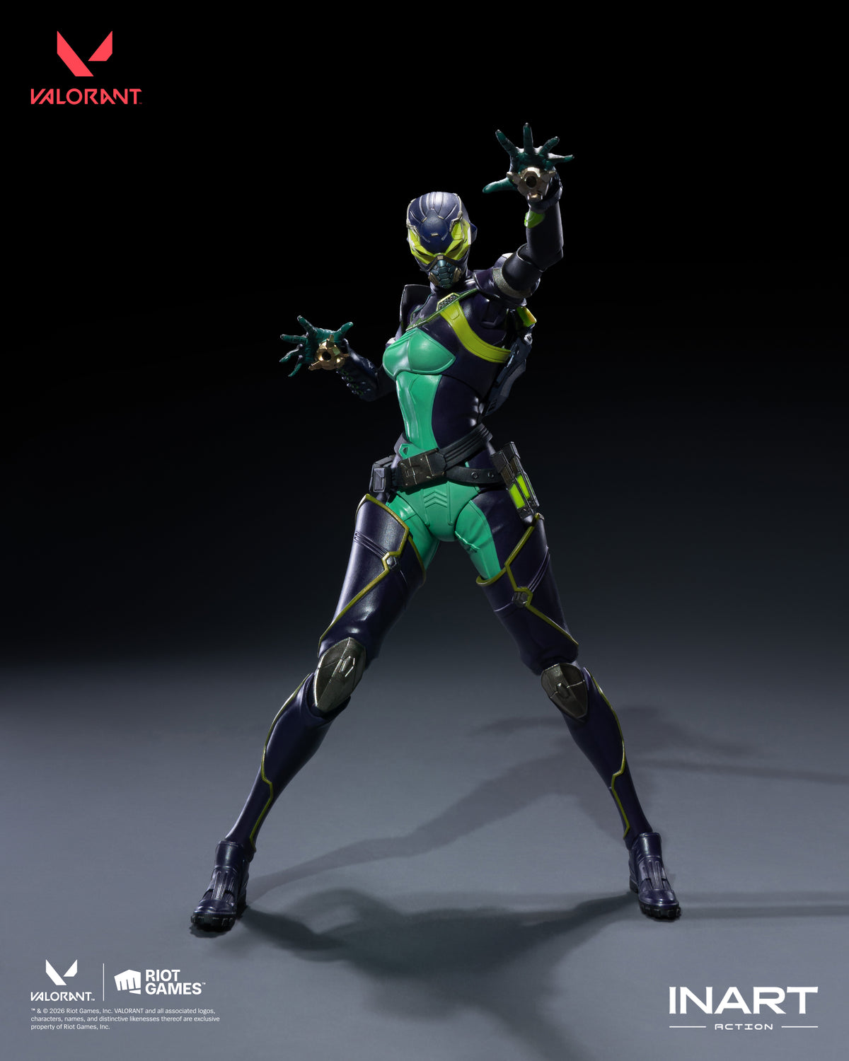 INART 1/12 VALORANT Viper 特戰英豪 毒蛇 可動人偶