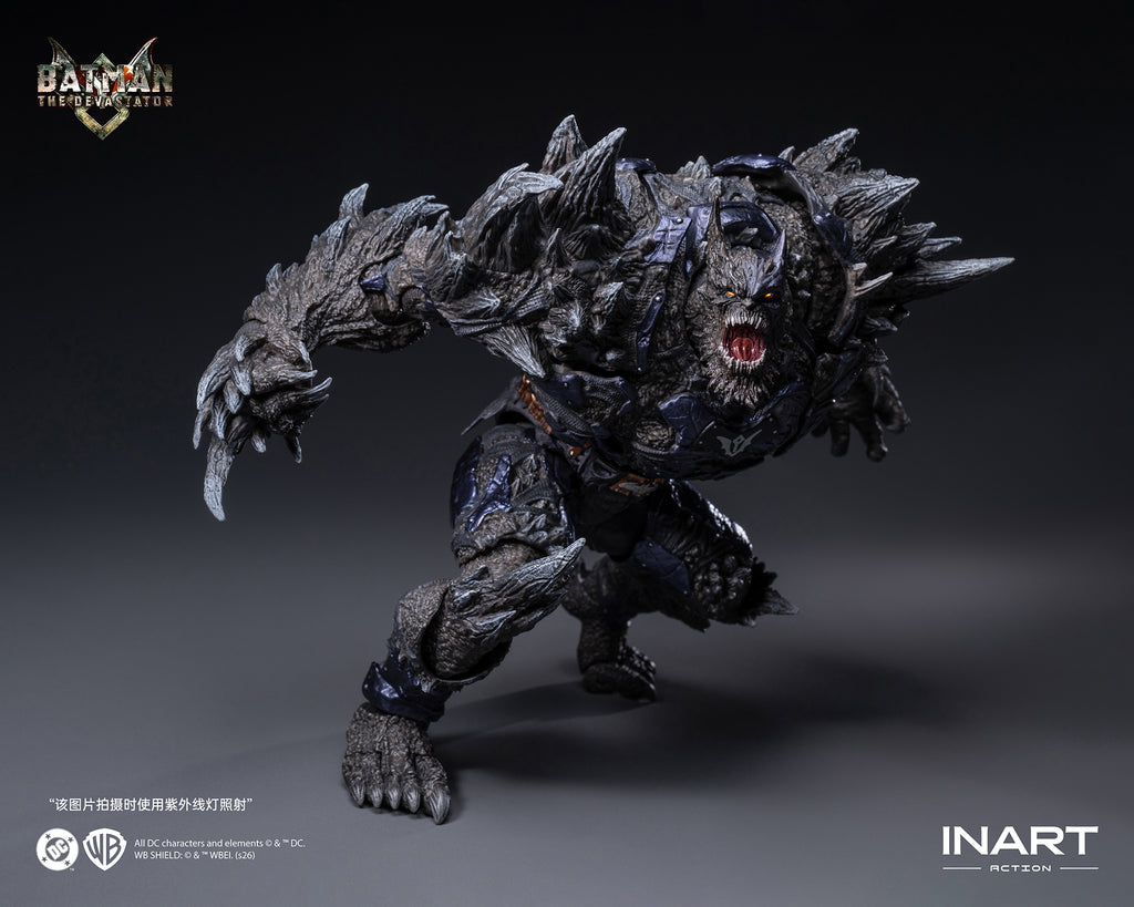 INART 1/12 Dark Nights Metal 系列 蝙蝠俠 Batman The Devastator 蹂躪者 可動人偶