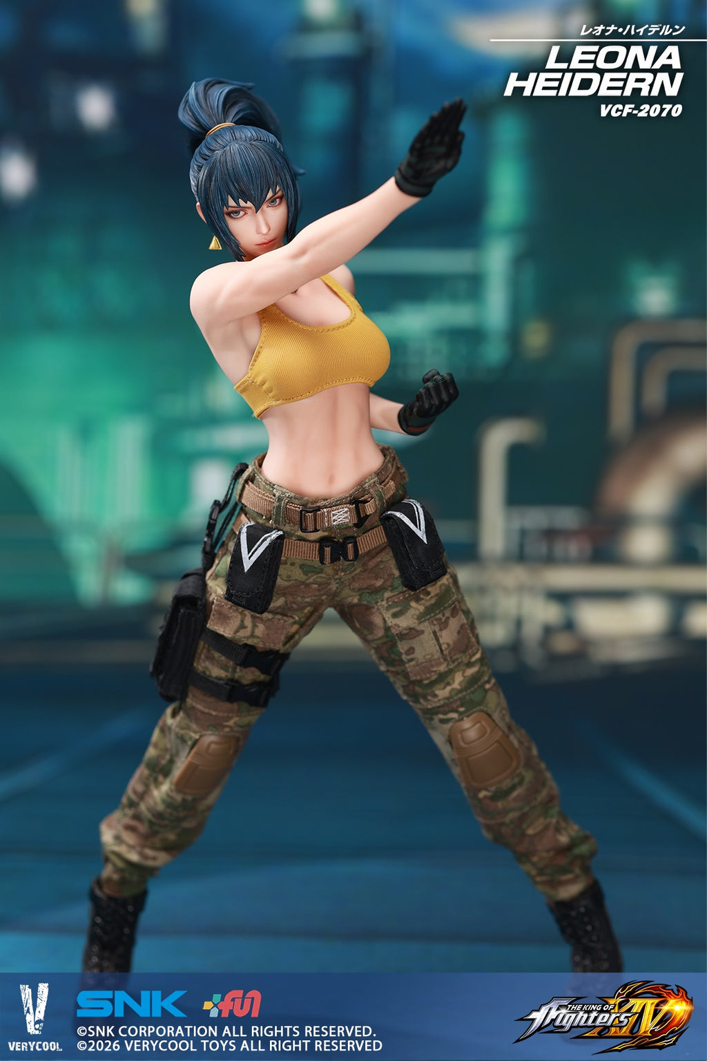 VERYCOOL 1/6 VCF-2070 拳皇XIV Leona Heidern 莉安娜 哈迪蘭 可動人偶