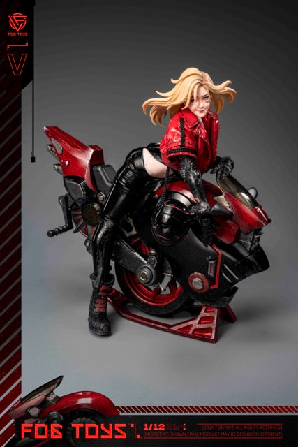 Fogtoys 迷霧玩具 1/12 女摩托車手 EA-03 可動人偶