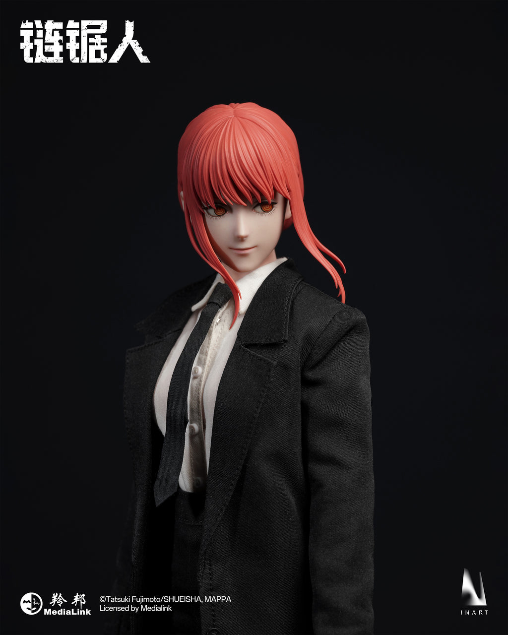 INART 1/6 鏈鋸人 真紀真 makima 收藏人偶