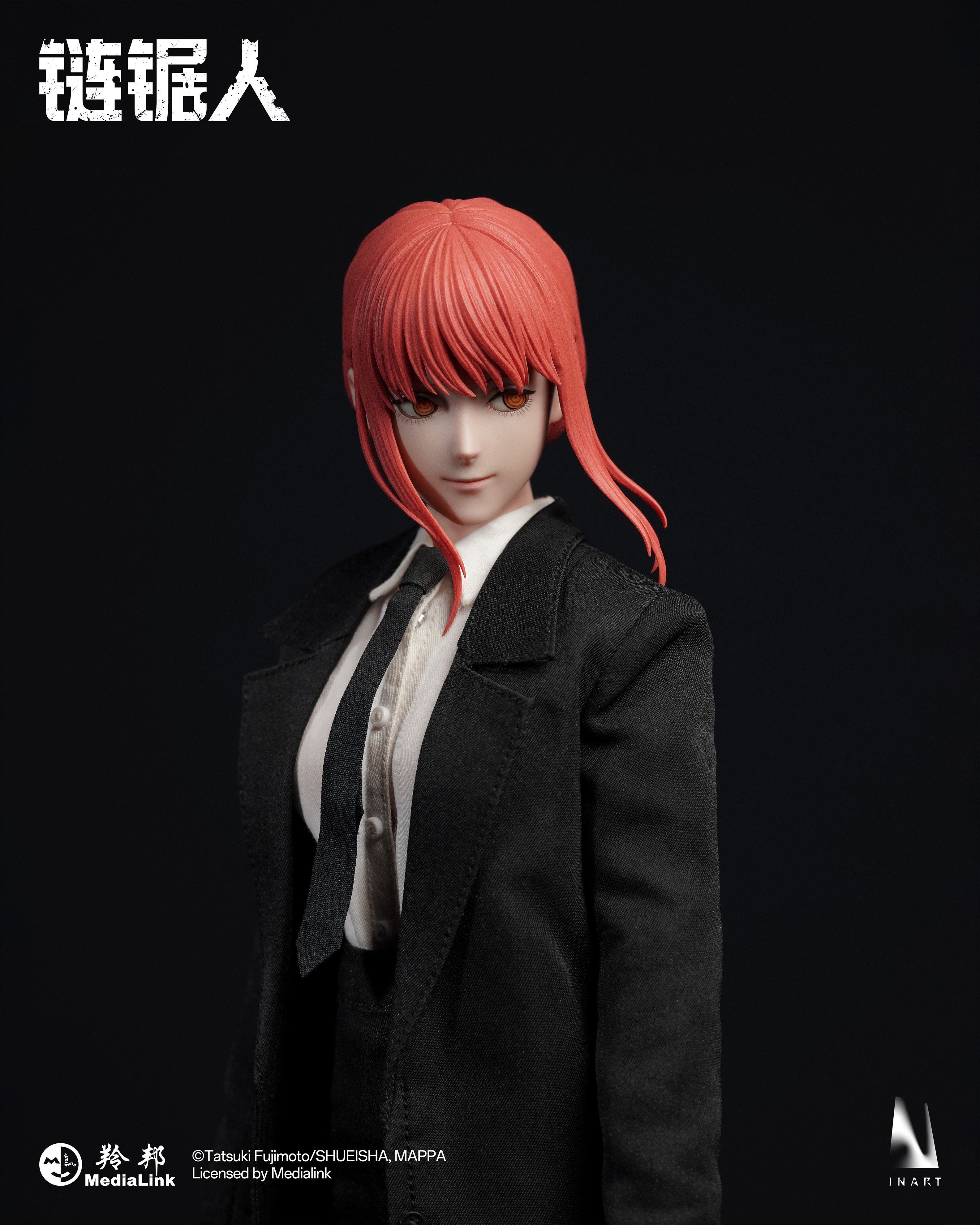 INART 1/6 鏈鋸人 真紀真 makima 收藏人偶