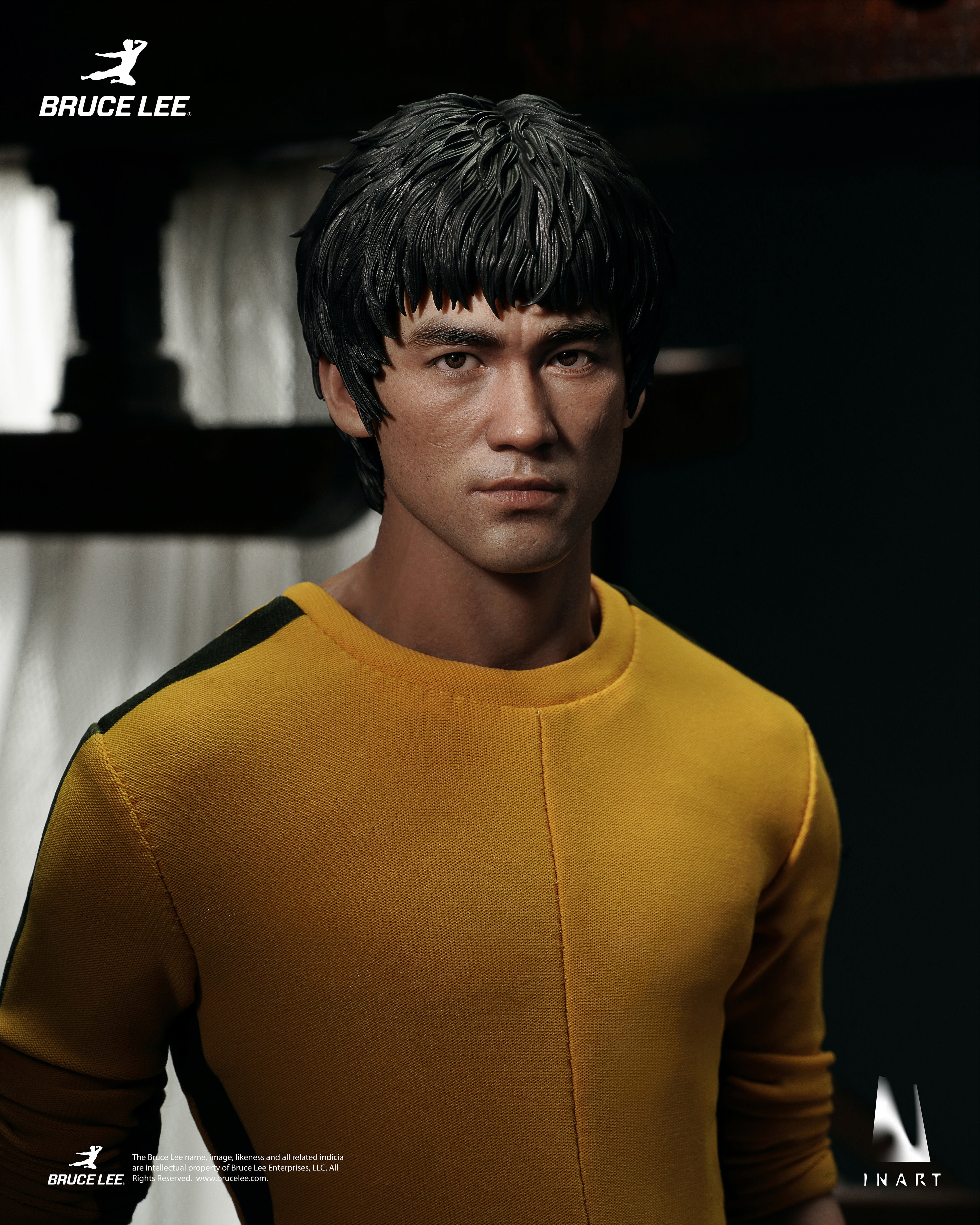 INART 1/6 李小龍 黃色連體服 Bruce Lee Yellow Onesie 可動人偶