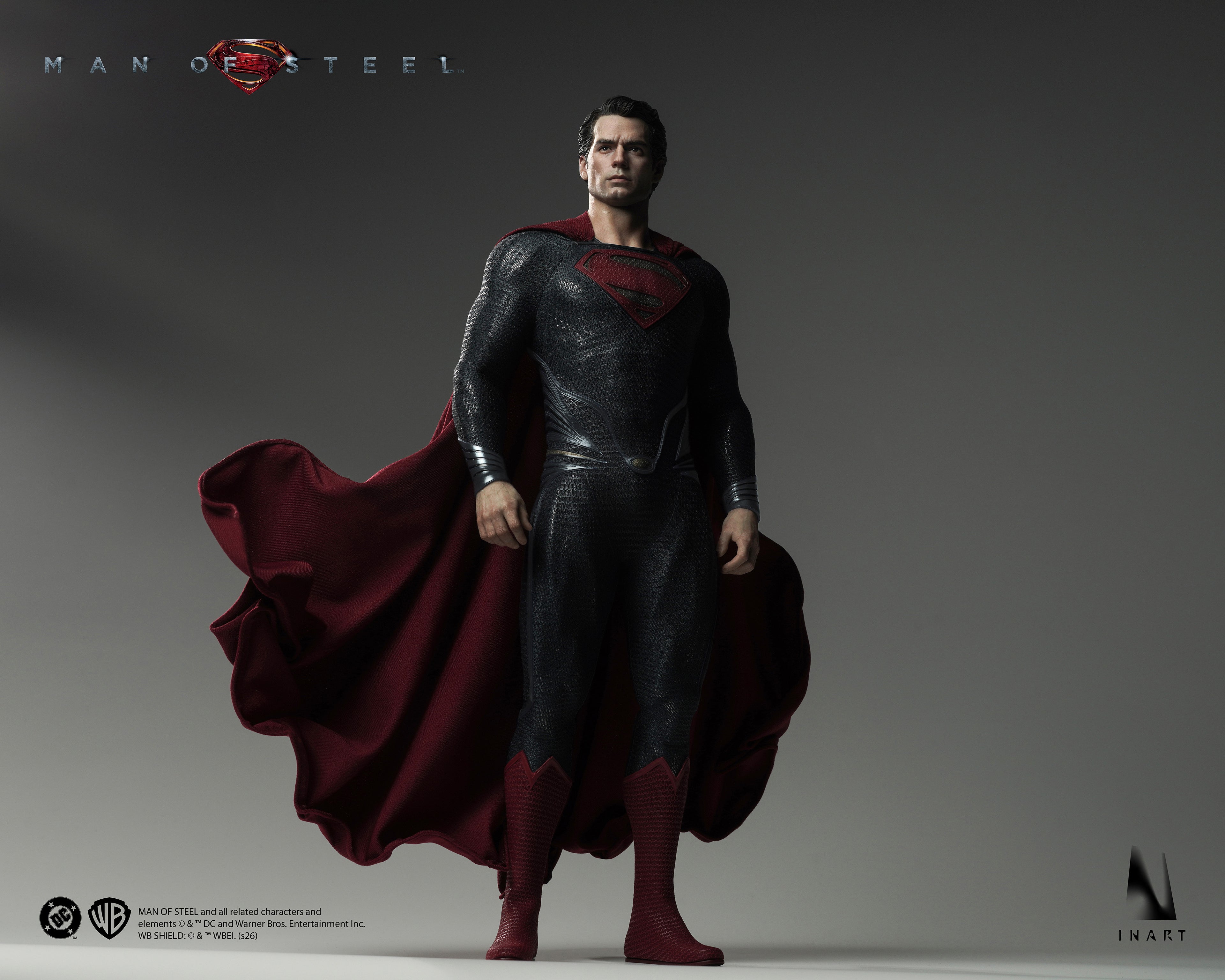 INART 1/6 超人 鋼鐵英雄 Superman 可動人偶