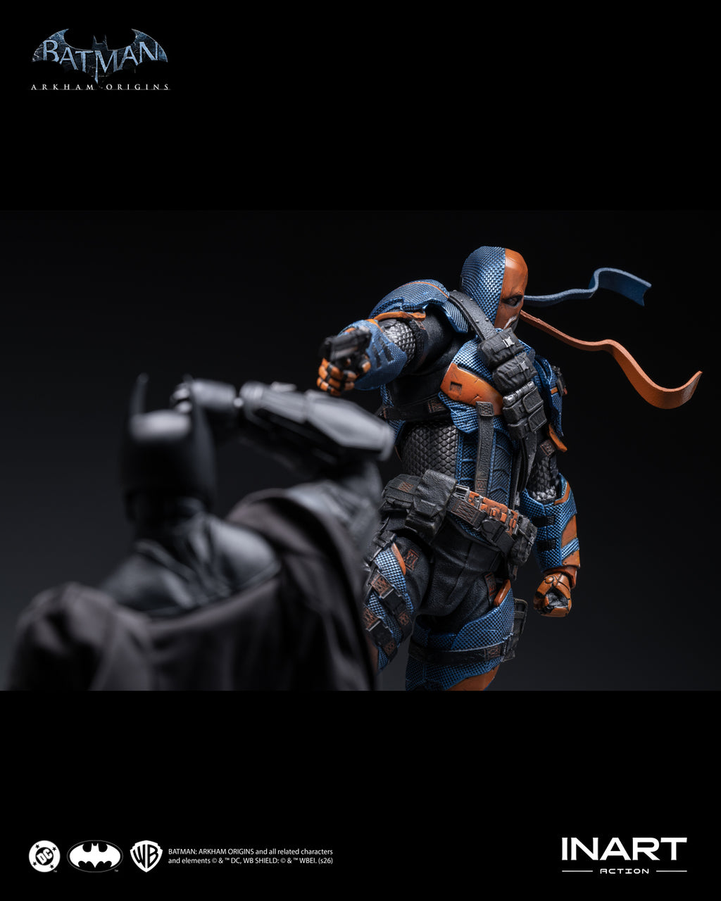INART 1/12 Batman Arkham Origins Deathstroke 喪鐘 蝙蝠俠 可動人偶