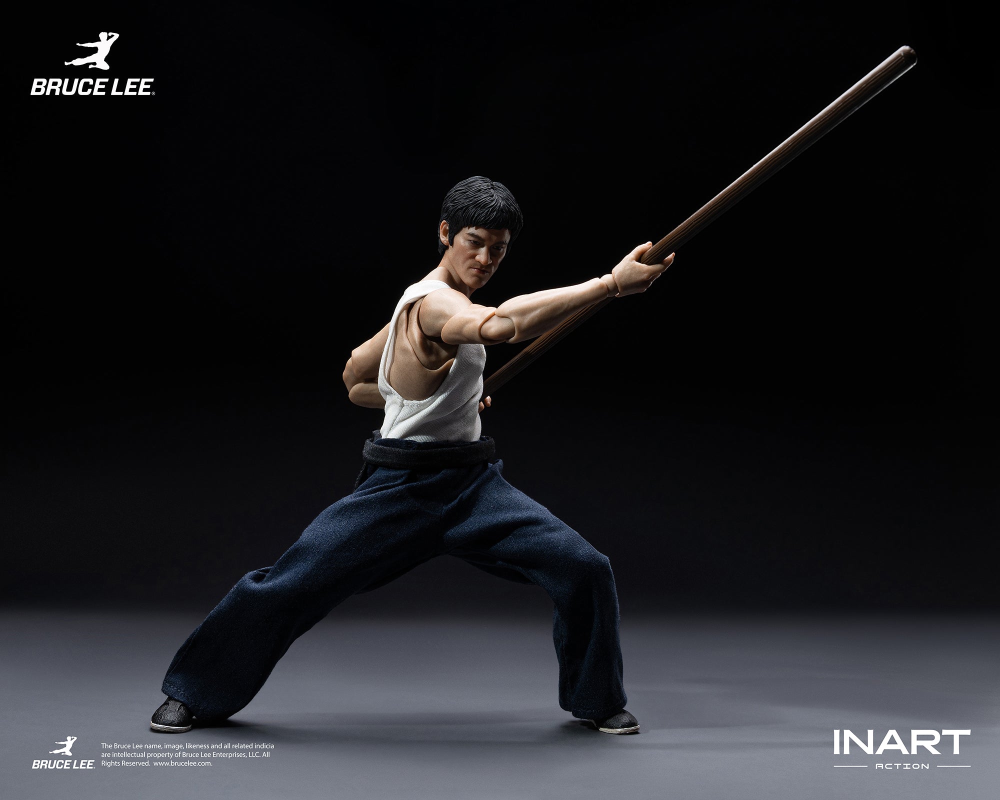 INART 1/12 李小龍 功夫服 Bruce Lee Kung Fu Costume 可動人偶