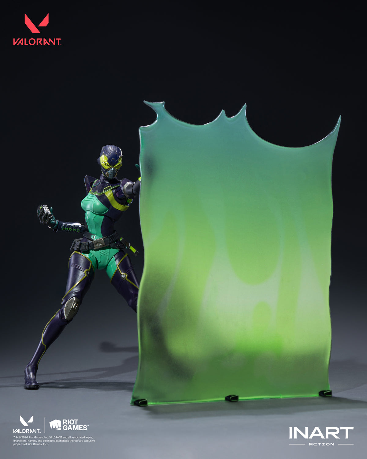 INART 1/12 VALORANT Viper 特戰英豪 毒蛇 可動人偶