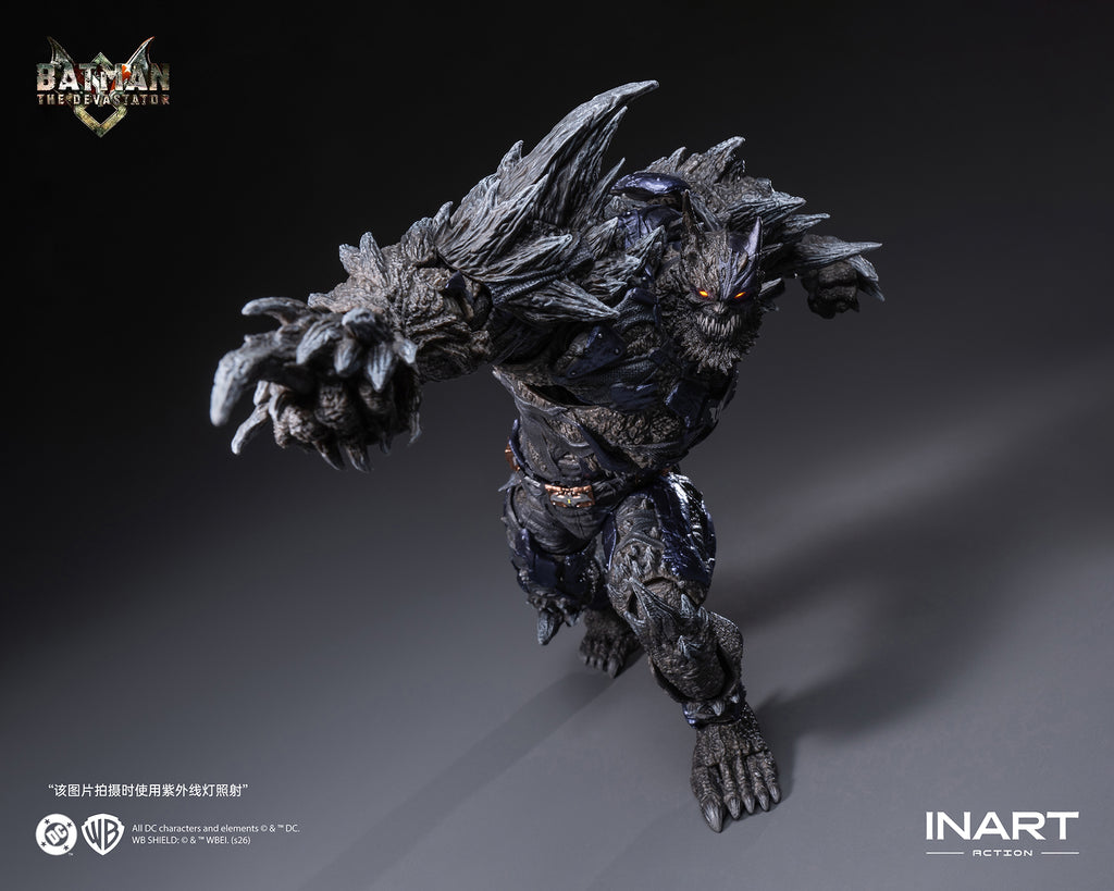 INART 1/12 Dark Nights Metal 系列 蝙蝠俠 Batman The Devastator 蹂躪者 可動人偶