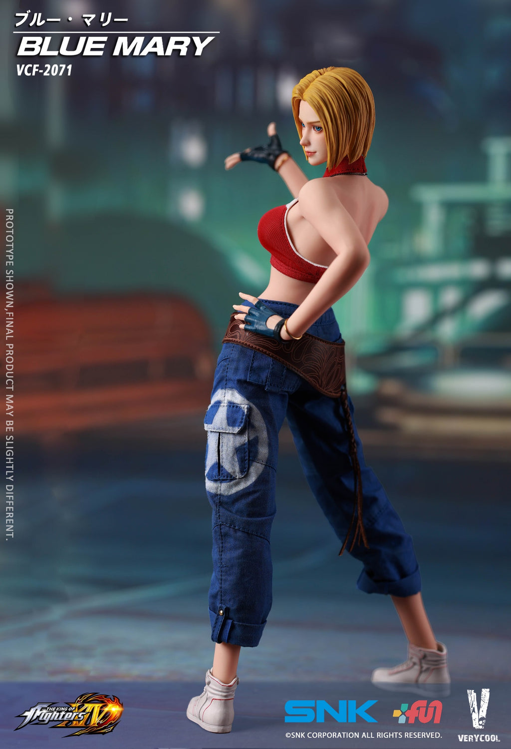 VERYCOOL 1/6 VCF-2071 Blue Mary 拳皇 布魯 瑪麗 包膠人偶