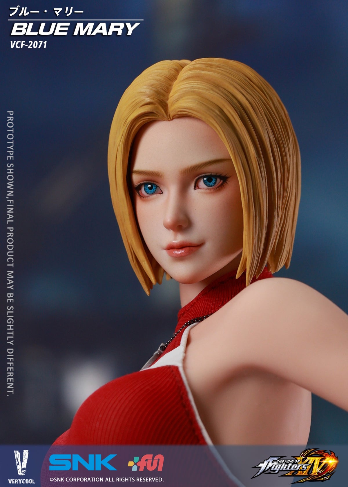 VERYCOOL 1/6 VCF-2071 Blue Mary 拳皇 布魯 瑪麗 包膠人偶