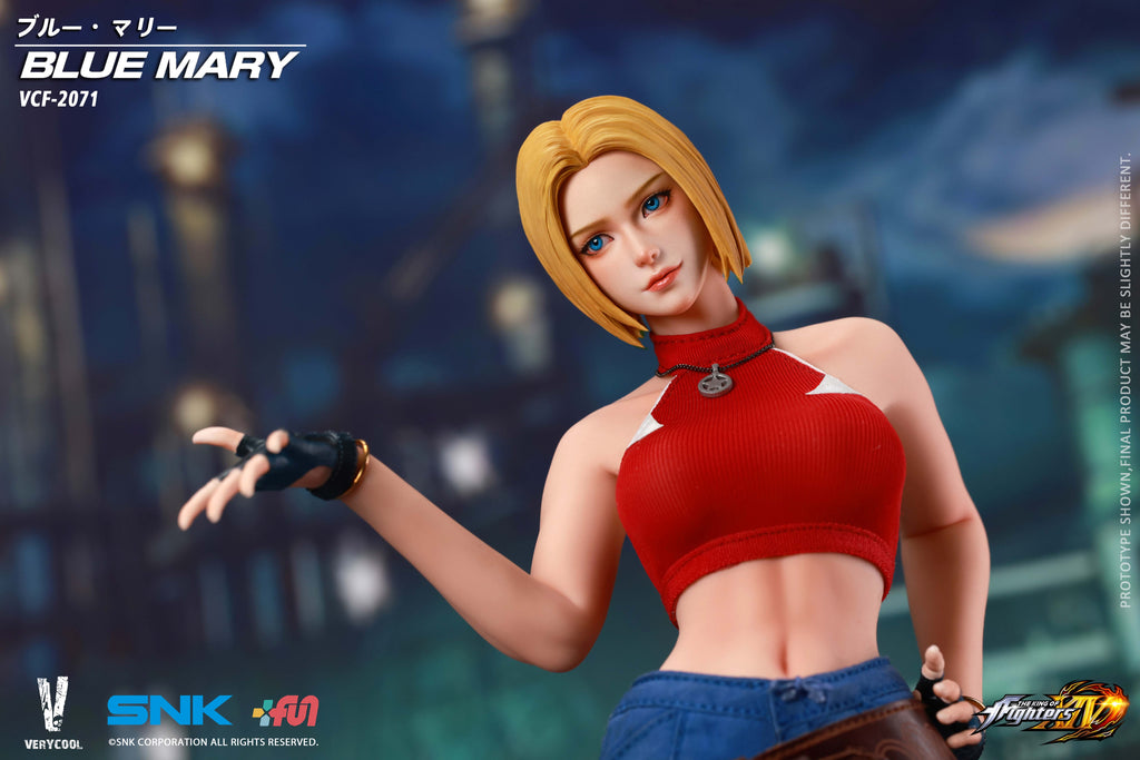 VERYCOOL 1/6 VCF-2071 Blue Mary 拳皇 布魯 瑪麗 包膠人偶