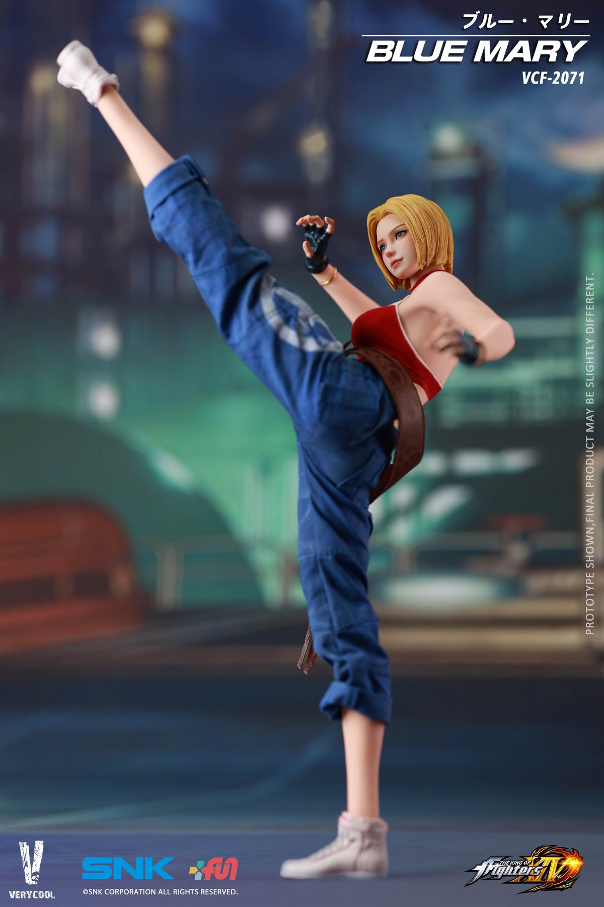 VERYCOOL 1/6 VCF-2071 Blue Mary 拳皇 布魯 瑪麗 包膠人偶
