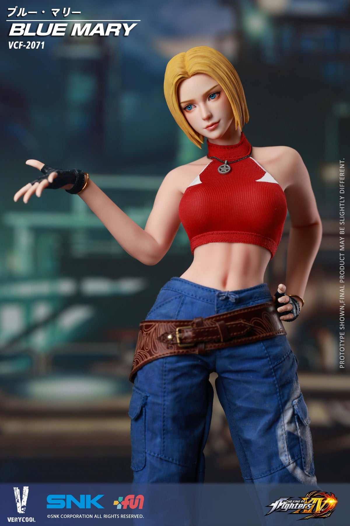 VERYCOOL 1/6 VCF-2071 Blue Mary 拳皇 布魯 瑪麗 包膠人偶