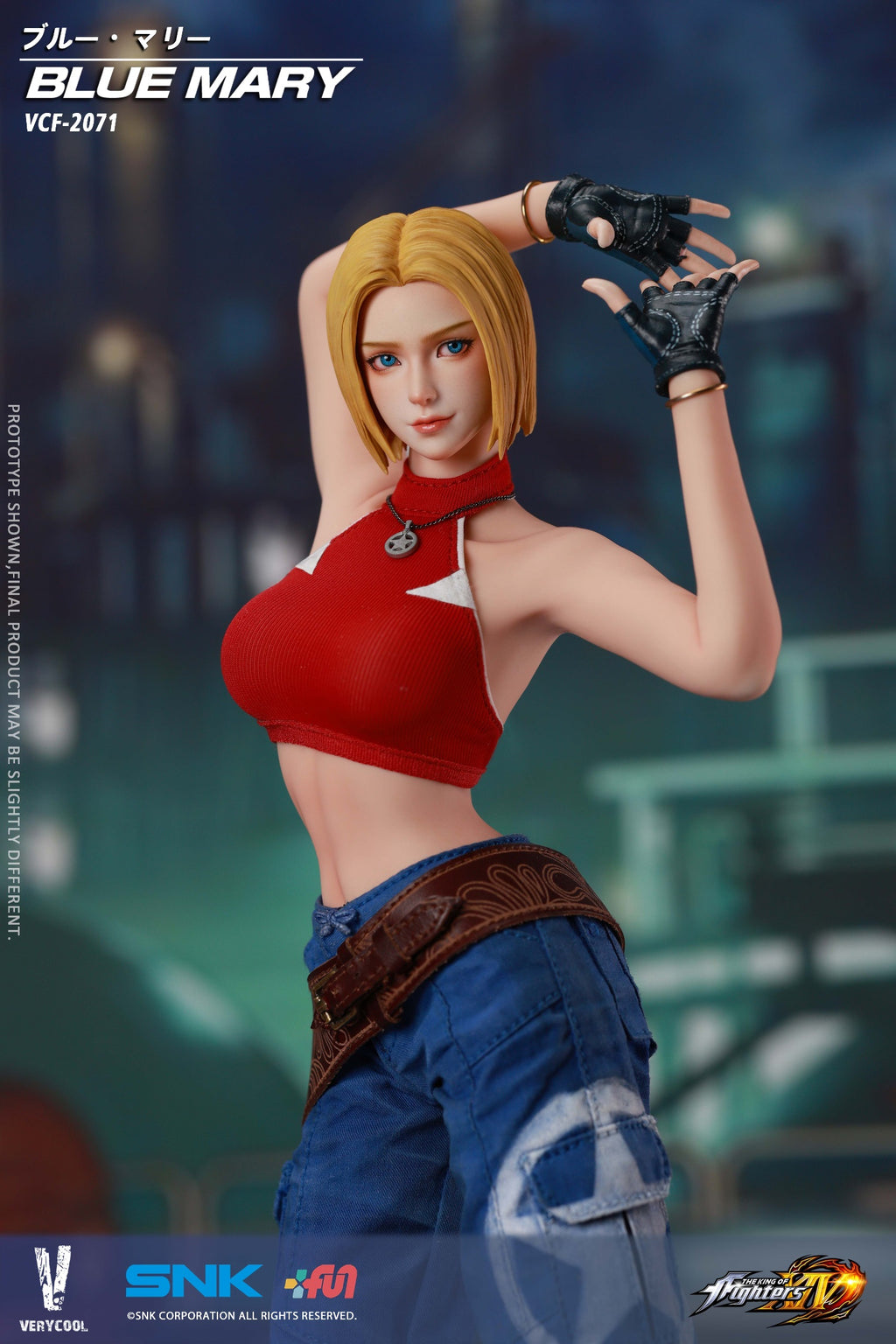 VERYCOOL 1/6 VCF-2071 Blue Mary 拳皇 布魯 瑪麗 包膠人偶