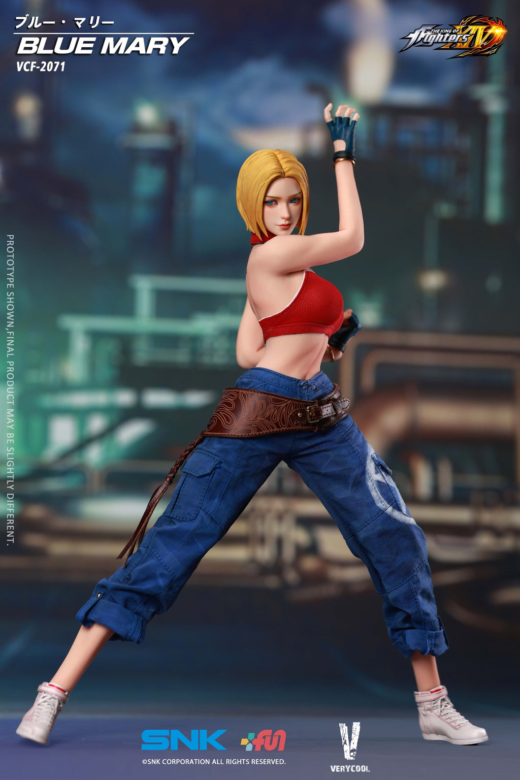 VERYCOOL 1/6 VCF-2071 Blue Mary 拳皇 布魯 瑪麗 包膠人偶