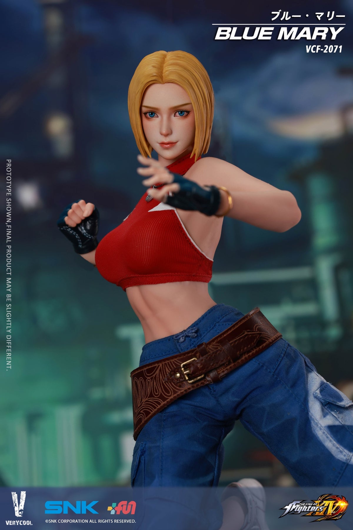 VERYCOOL 1/6 VCF-2071 Blue Mary 拳皇 布魯 瑪麗 包膠人偶