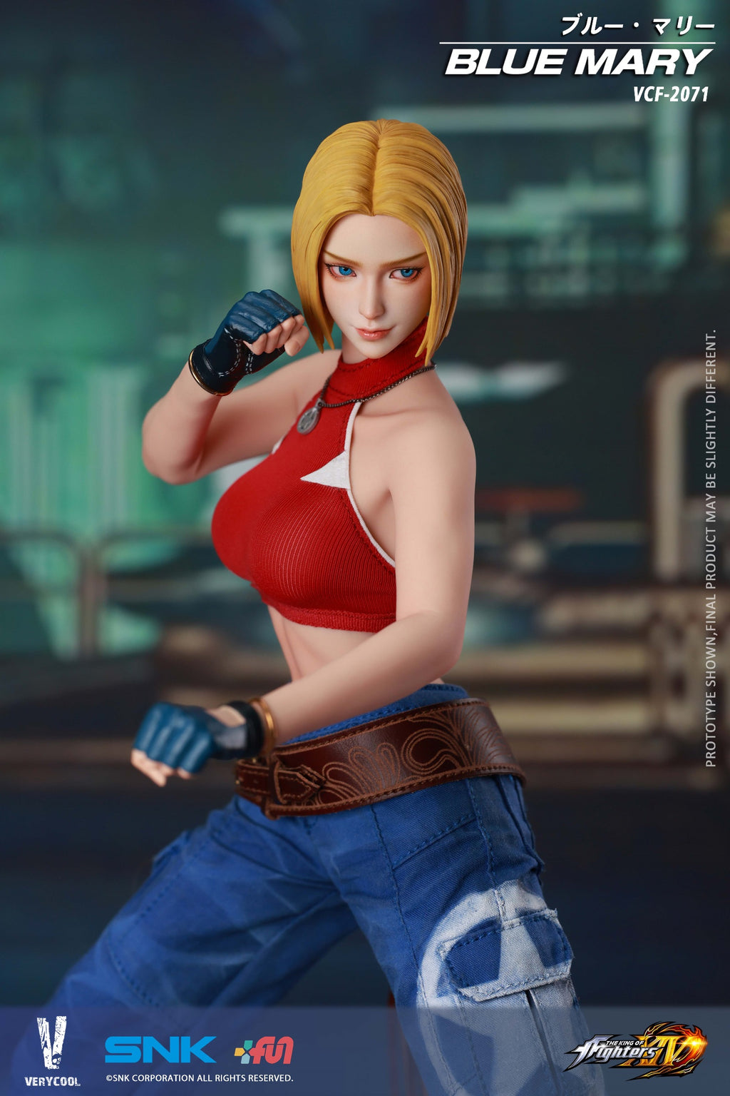VERYCOOL 1/6 VCF-2071 Blue Mary 拳皇 布魯 瑪麗 包膠人偶