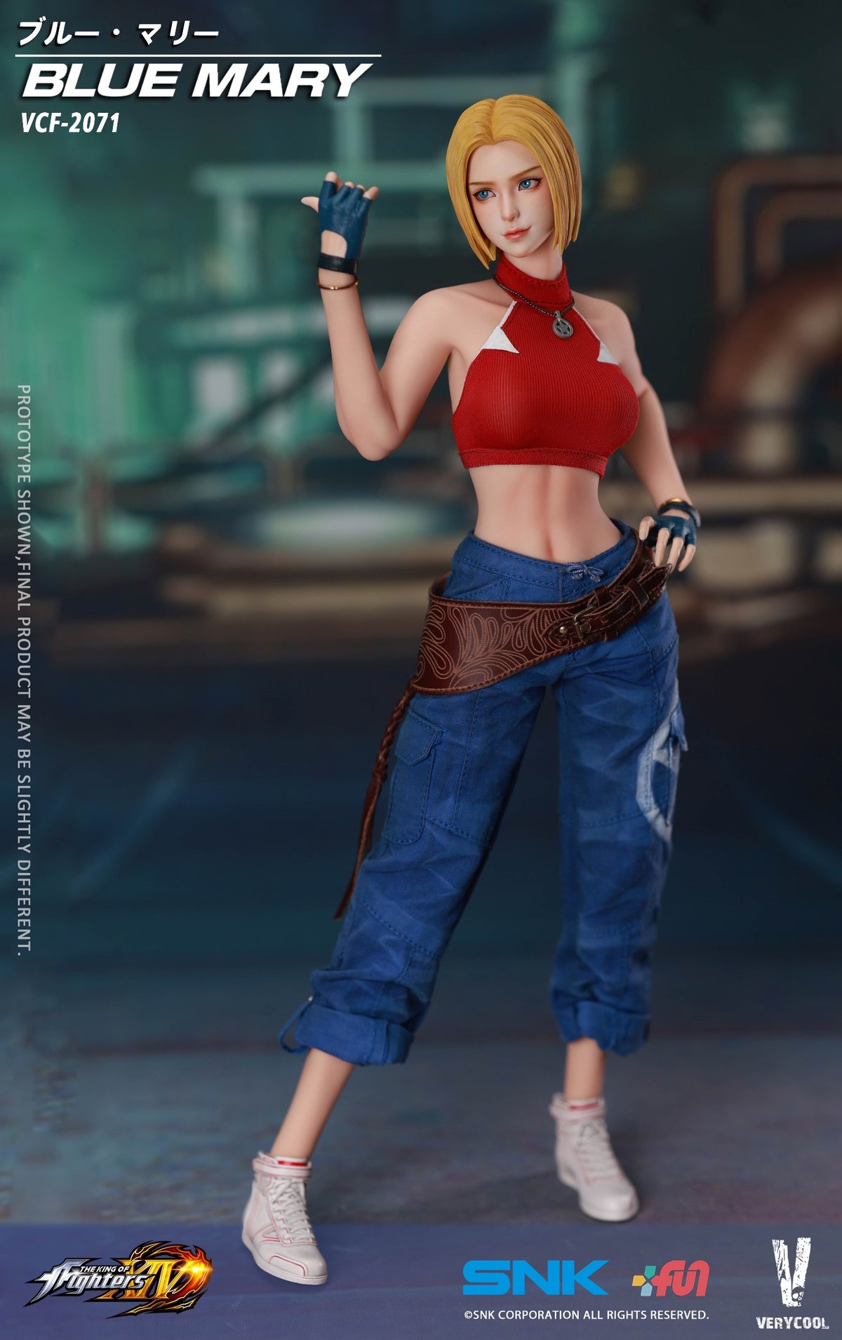 VERYCOOL 1/6 VCF-2071 Blue Mary 拳皇 布魯 瑪麗 包膠人偶