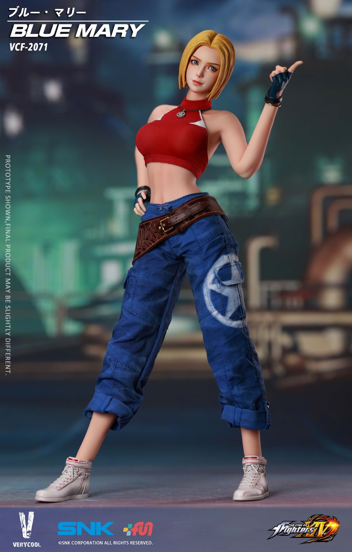 VERYCOOL 1/6 VCF-2071 Blue Mary 拳皇 布魯 瑪麗 包膠人偶