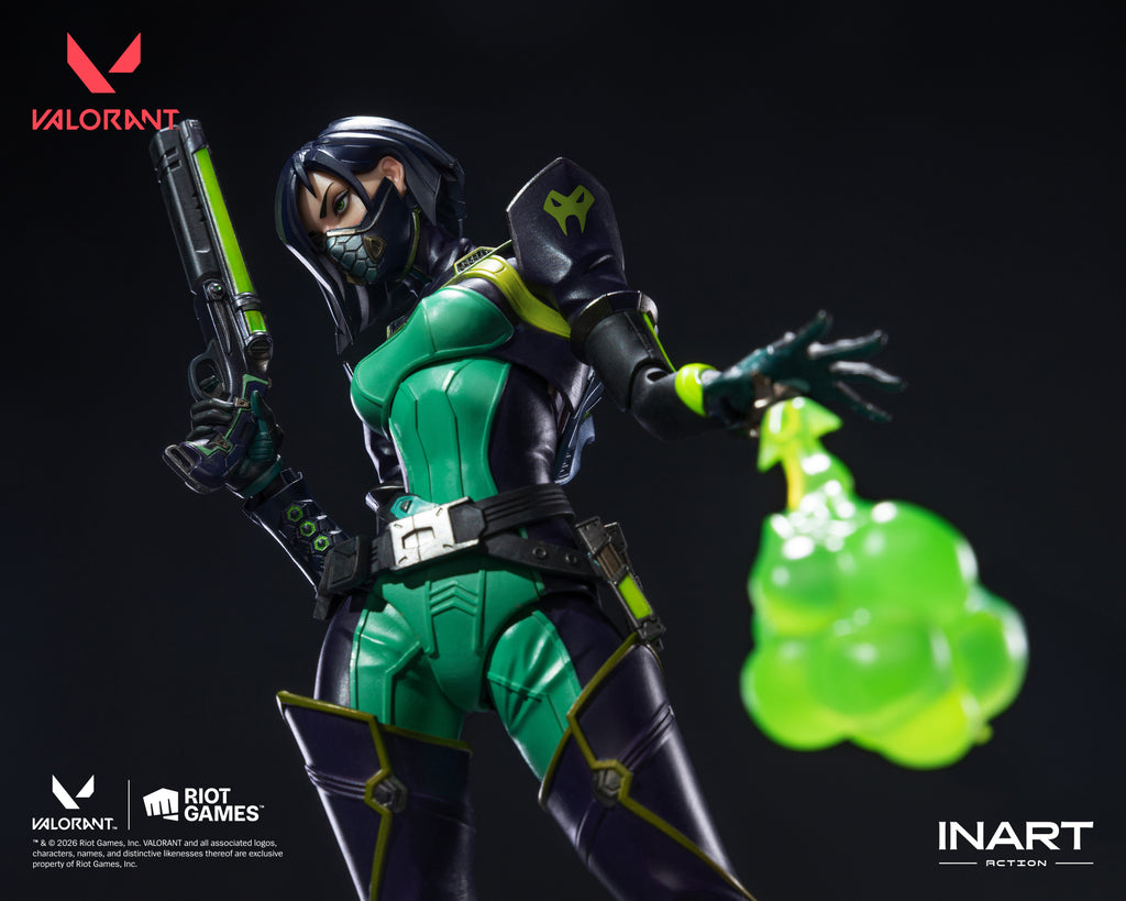 INART 1/12 VALORANT Viper 特戰英豪 毒蛇 可動人偶