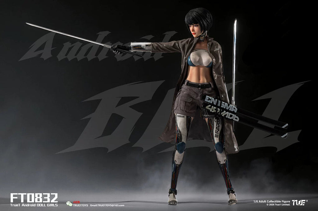 True1Toys 1/6 FT0832W FT0832B 人造人 Bill 白髮版 黑髮版 可動人偶