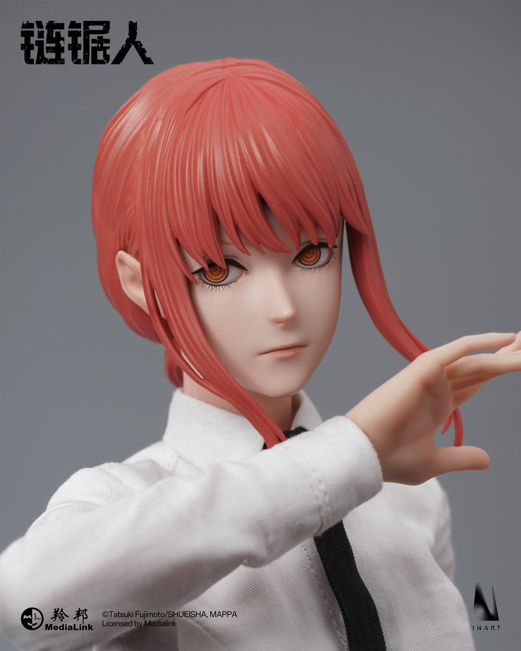 INART 1/6 鏈鋸人 真紀真 makima 收藏人偶