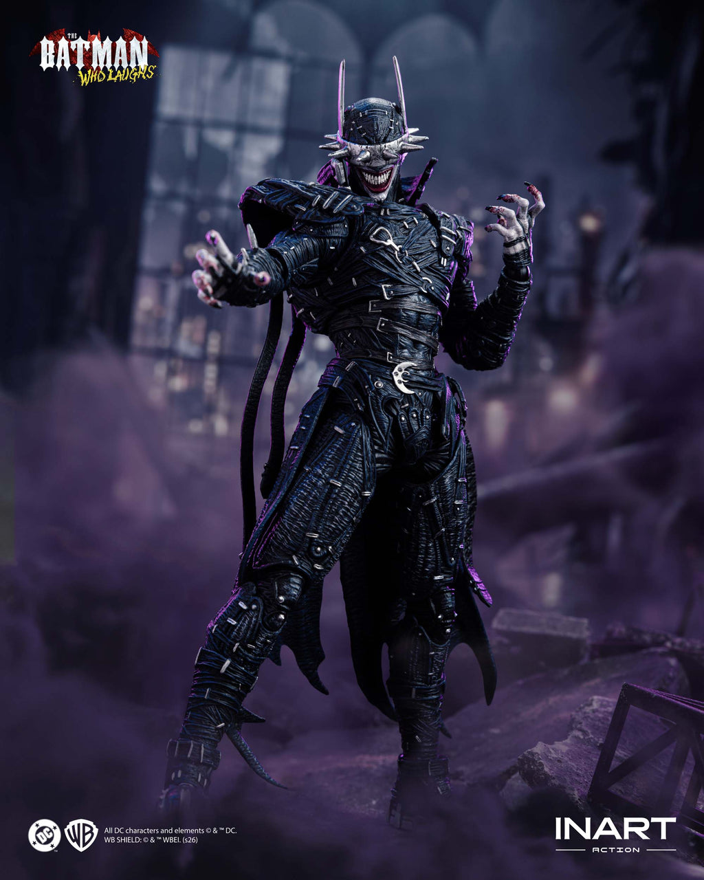 INART 1/12 SHF 暗夜 金屬 狂笑 蝙蝠俠 Batman 可動人偶