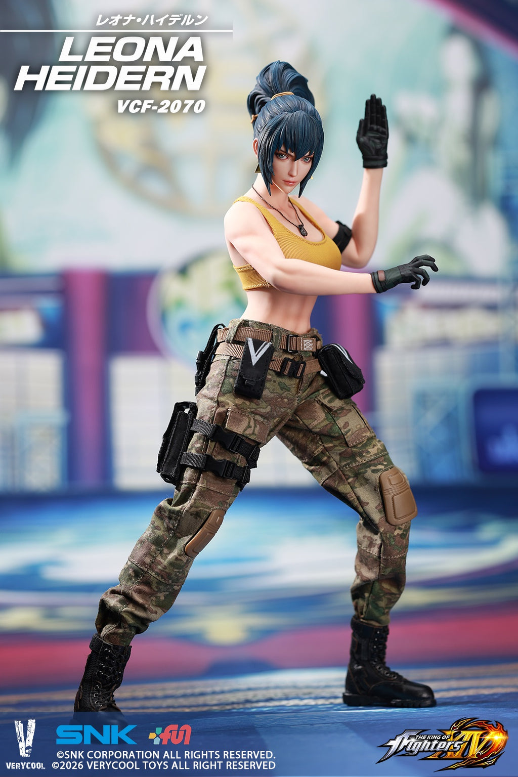 VERYCOOL 1/6 VCF-2070 拳皇XIV Leona Heidern 莉安娜 哈迪蘭 可動人偶