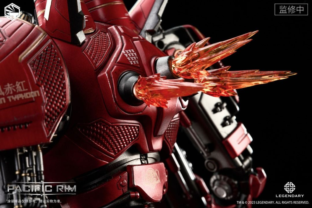 靈機魂 Pacific Rim 環太平洋 Crimson Typhoon Jaeger 暴風赤紅 可動 塗裝完成品