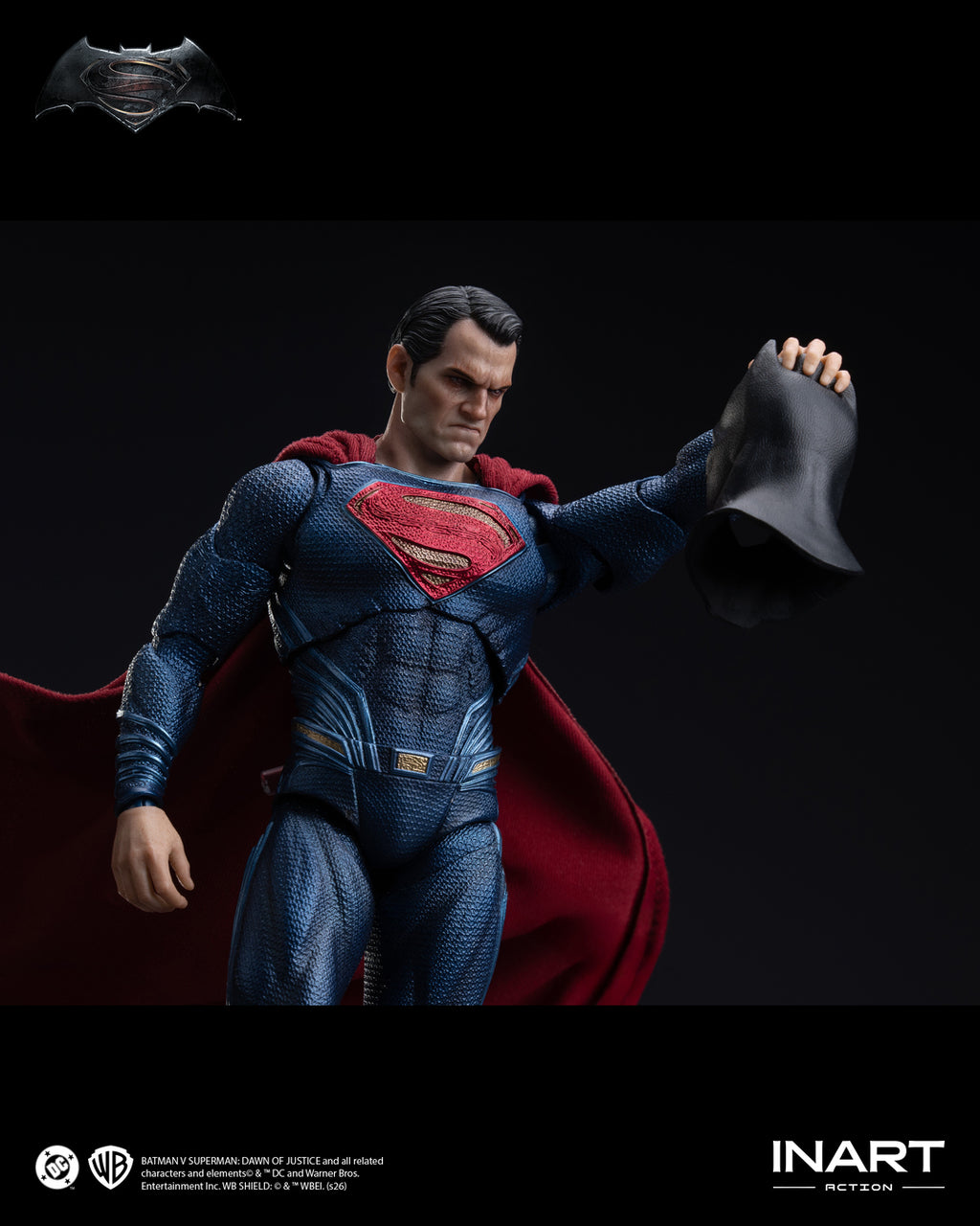INART 1/12 Batman v Superman Dawn of Justice Superman 超人 可動人偶