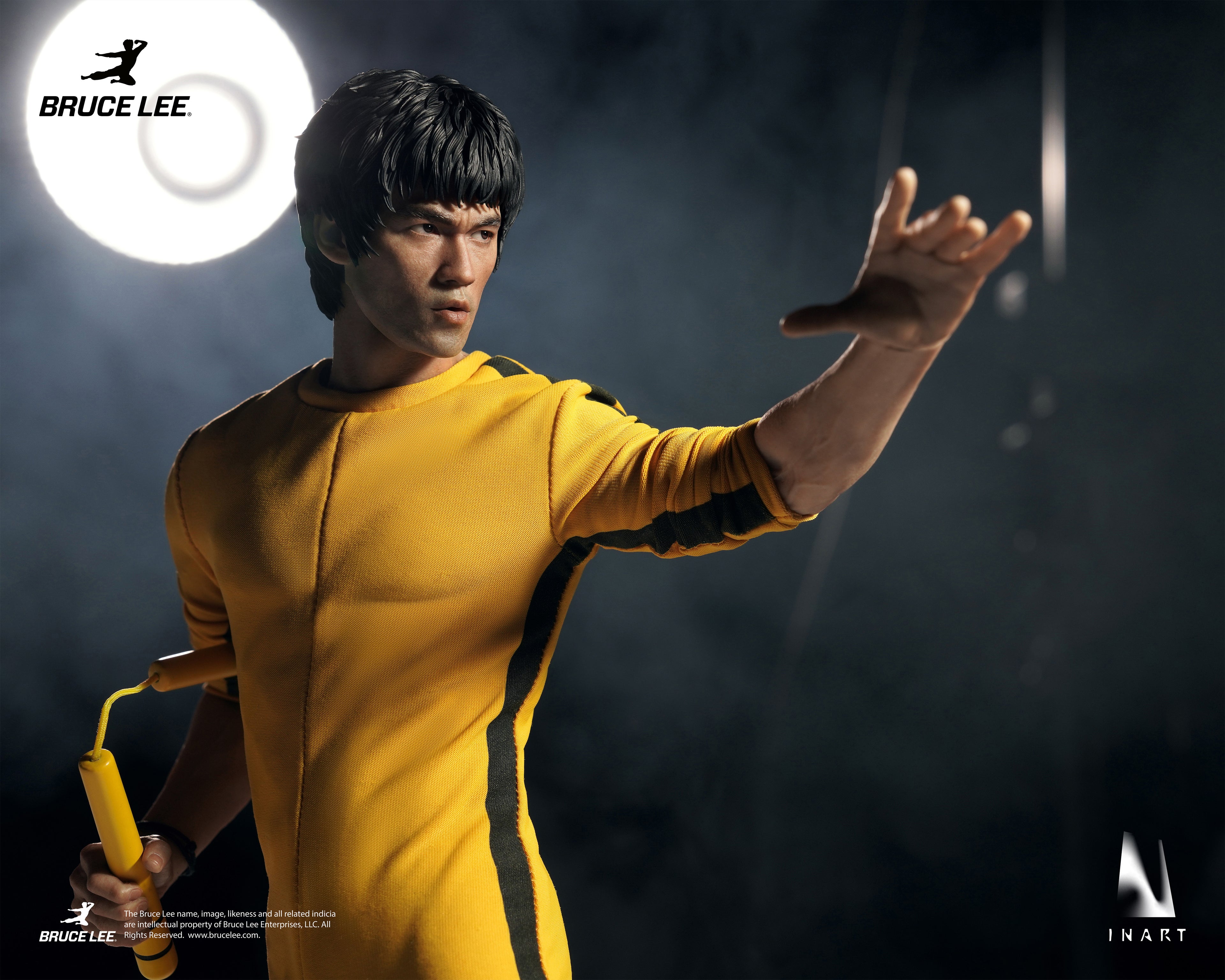 INART 1/6 李小龍 黃色連體服 Bruce Lee Yellow Onesie 可動人偶