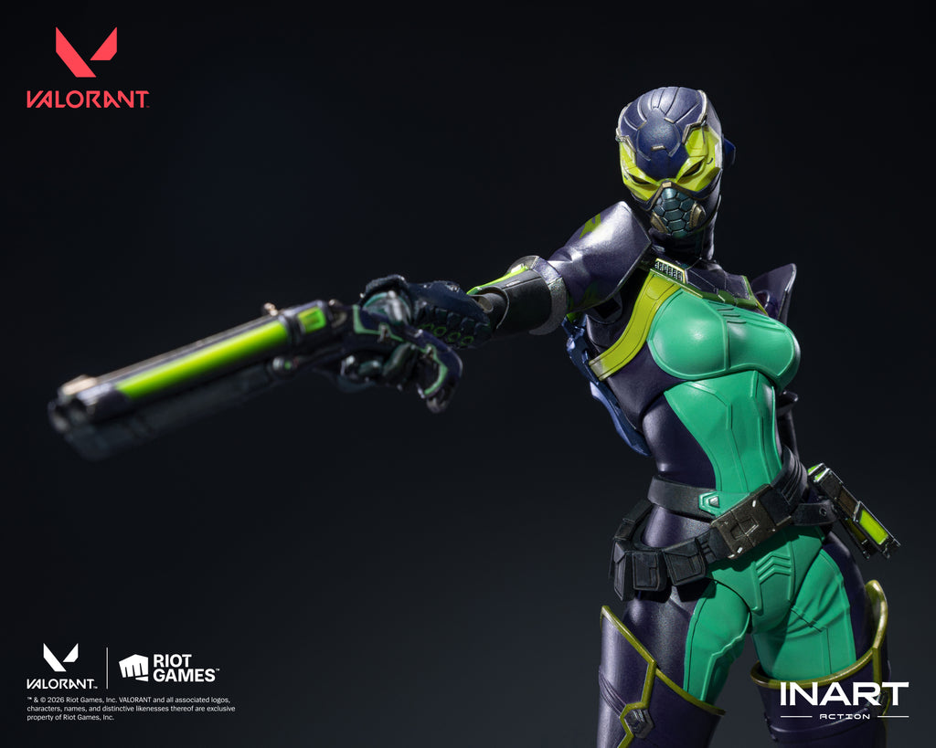INART 1/12 VALORANT Viper 特戰英豪 毒蛇 可動人偶