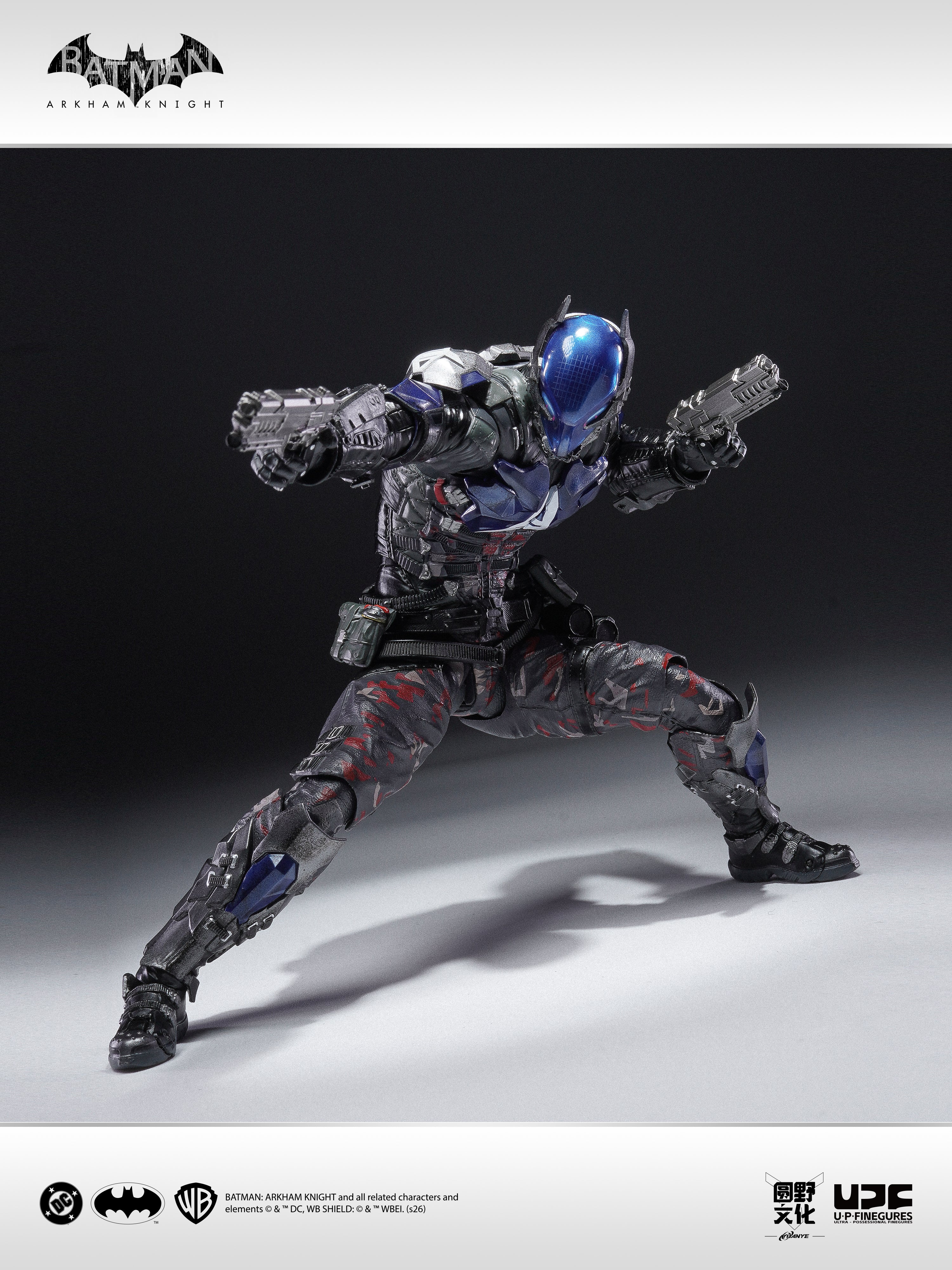 圓野文化 X UPFinegures 良品製造 1/12 Batman Arkham Knight 蝙蝠俠 阿卡漢騎士 可動人偶
