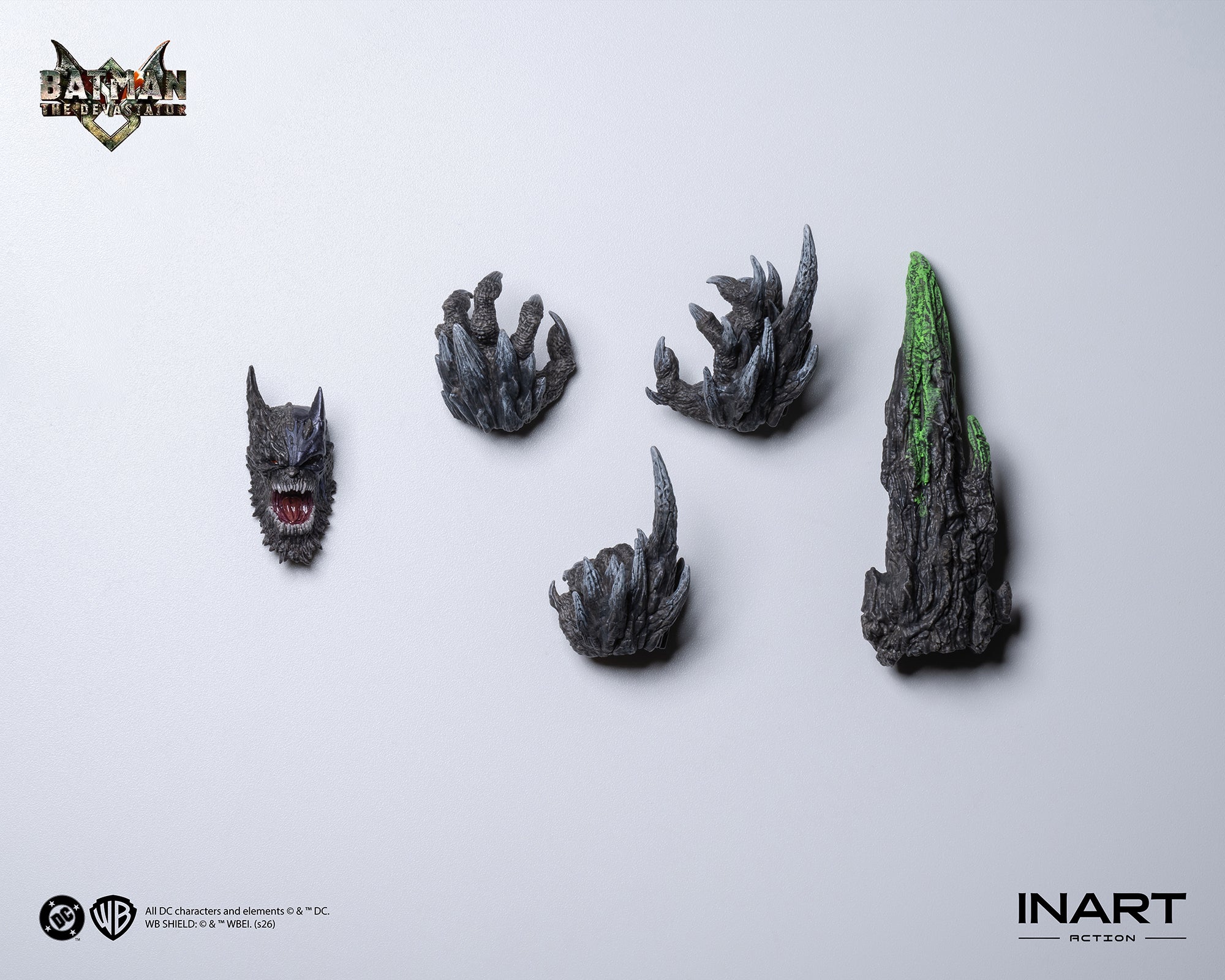 INART 1/12 Dark Nights Metal 系列 蝙蝠俠 Batman The Devastator 蹂躪者 可動人偶