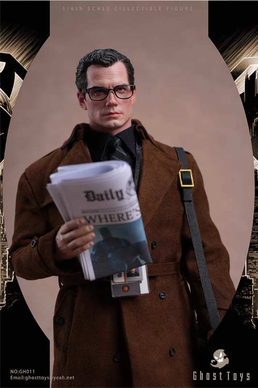 Ghost Toys 幽靈玩具 1/6 GH-011 Super Reporter Clark 超級記者人克拉克 SUPERMAN 超人 可動人偶