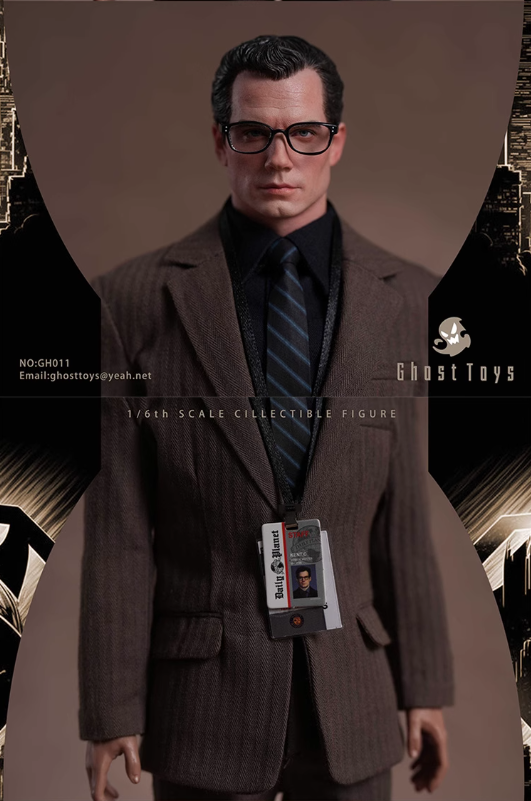 Ghost Toys 幽靈玩具 1/6 GH-011 Super Reporter Clark 超級記者人克拉克 SUPERMAN 超人 可動人偶