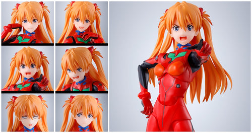Bandai 1/12 SHF 式波 明日香 蘭格雷 可動人偶