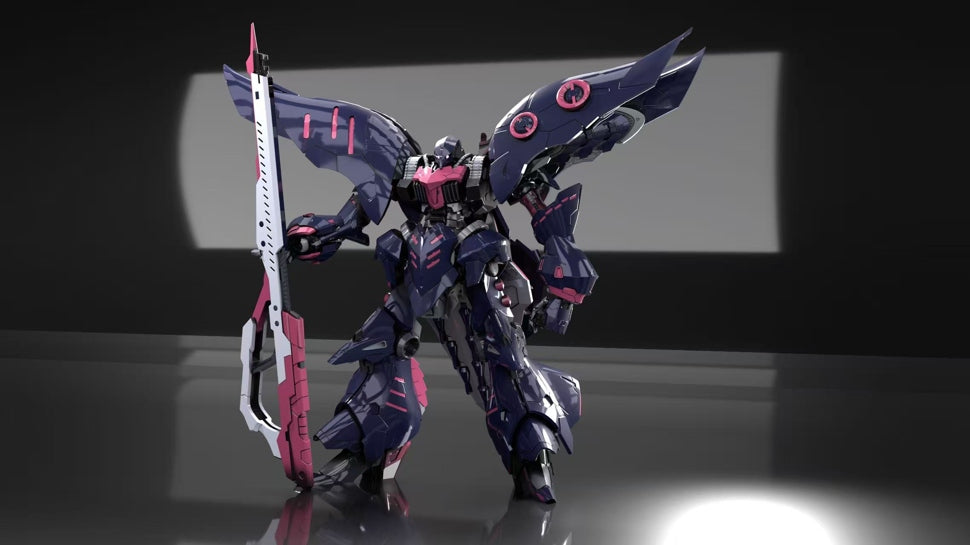 YIYA-G 咿呀模玩工作室 1/120 AMX-004 G01B 女王座駕 卡碧尼 MK2 配色 拼裝模型