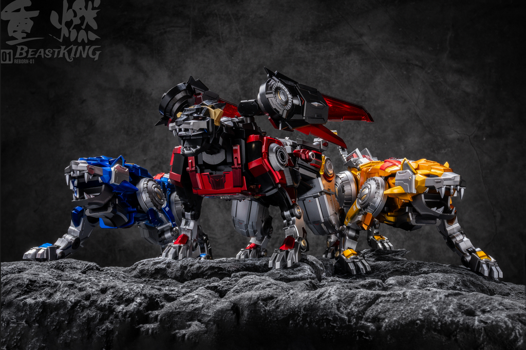 重燃 REBORN-01  萬獸王 百獸王 合金成品
