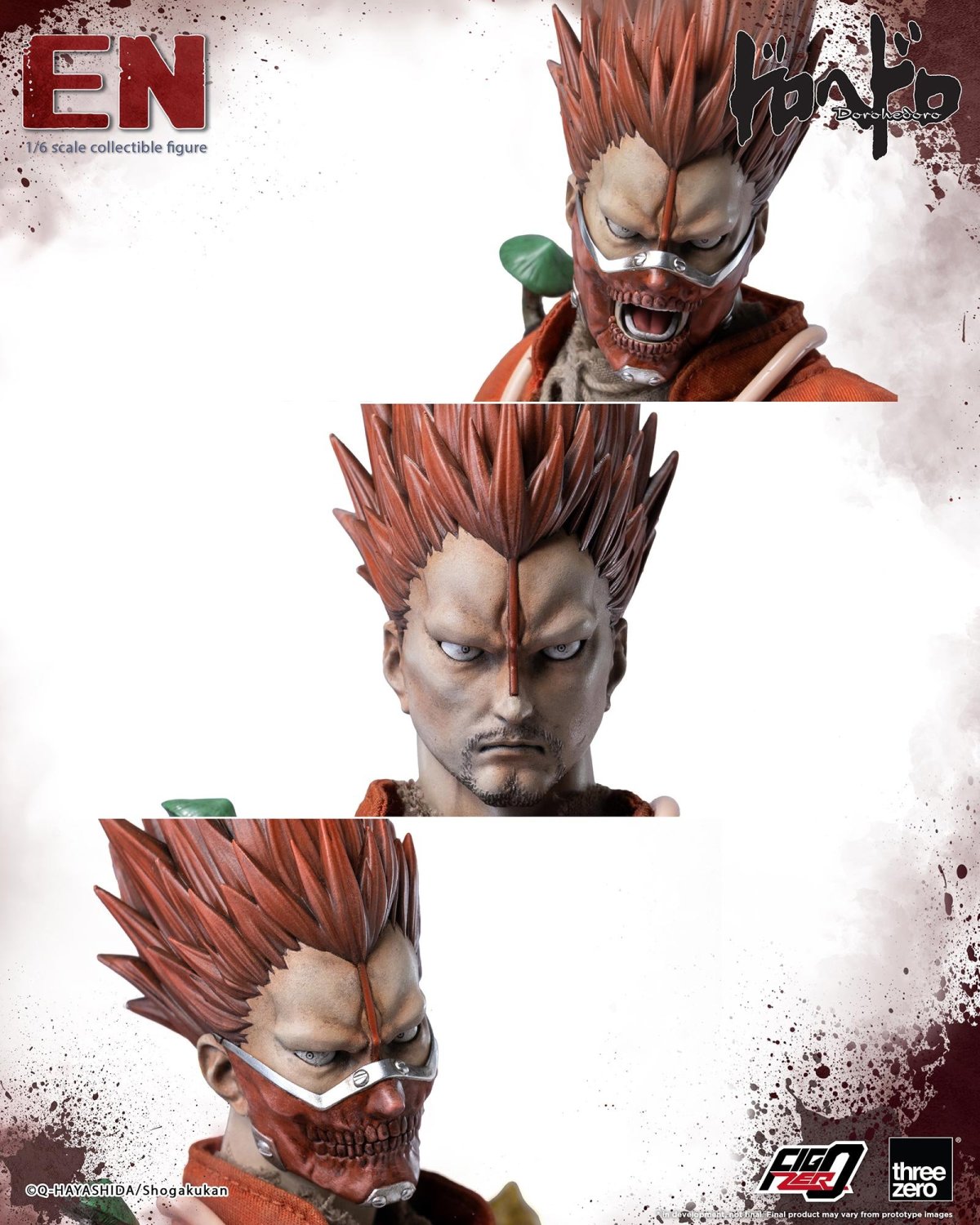 Threezero 1/6 FigZero Dorohedoro En 異獸魔都 煙 可動人偶
