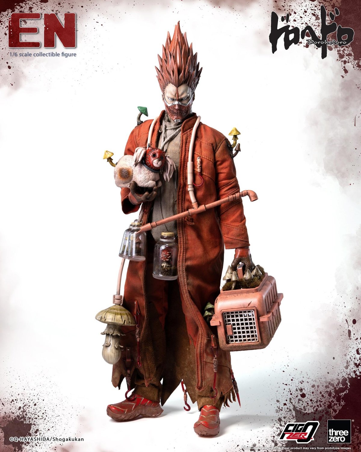 Threezero 1/6 FigZero Dorohedoro En 異獸魔都 煙 可動人偶