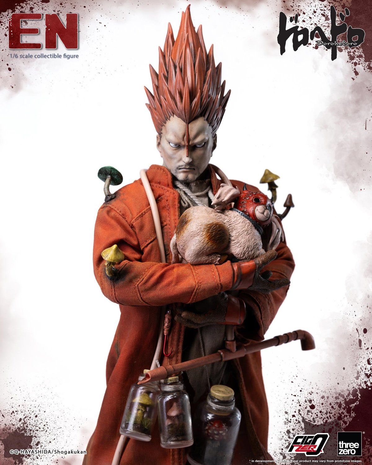 Threezero 1/6 FigZero Dorohedoro En 異獸魔都 煙 可動人偶
