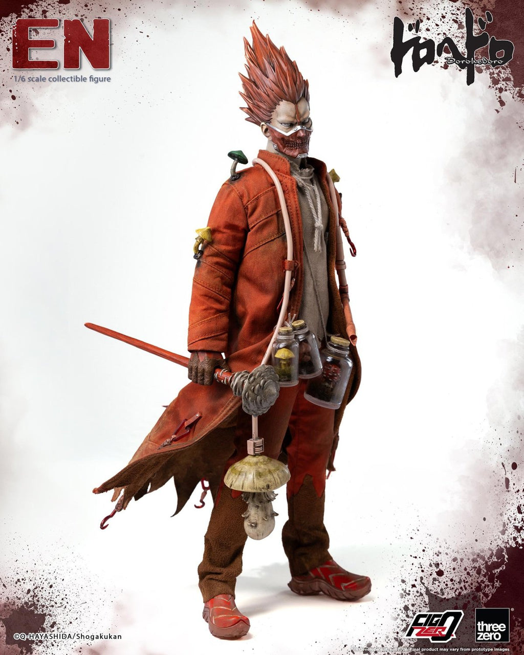 Threezero 1/6 FigZero Dorohedoro En 異獸魔都 煙 可動人偶