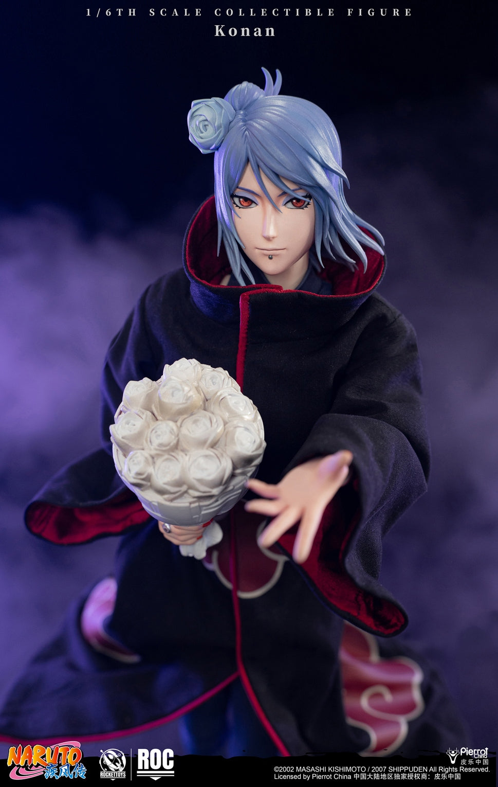 ROCKETTOYS ROCKET TOYS 1/6 ROC-023 ROC023 火影忍者 疾風傳 Konan 小南 可動人偶