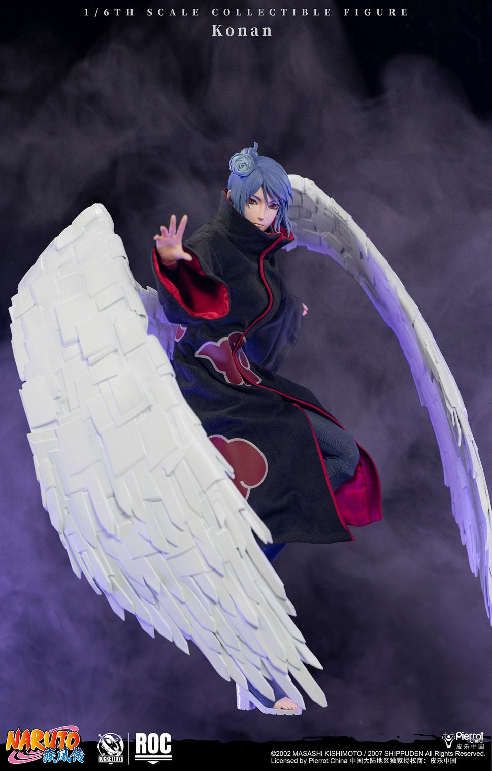 ROCKETTOYS ROCKET TOYS 1/6 ROC-023 ROC023 火影忍者 疾風傳 Konan 小南 可動人偶
