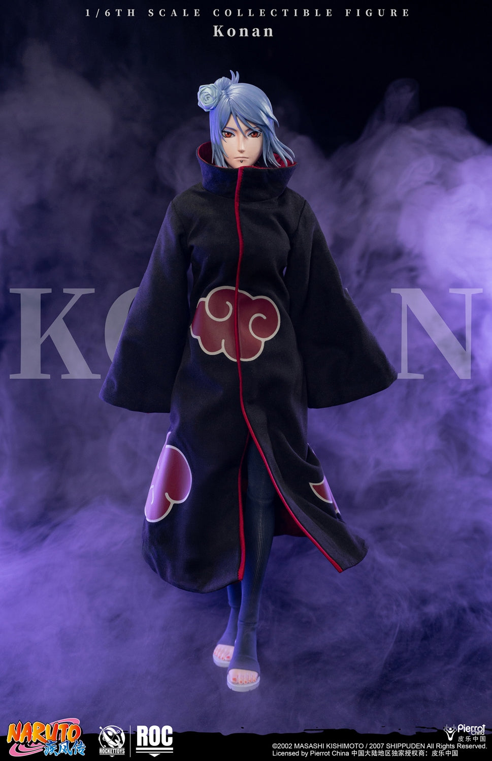 ROCKETTOYS ROCKET TOYS 1/6 ROC-023 ROC023 火影忍者 疾風傳 Konan 小南 可動人偶