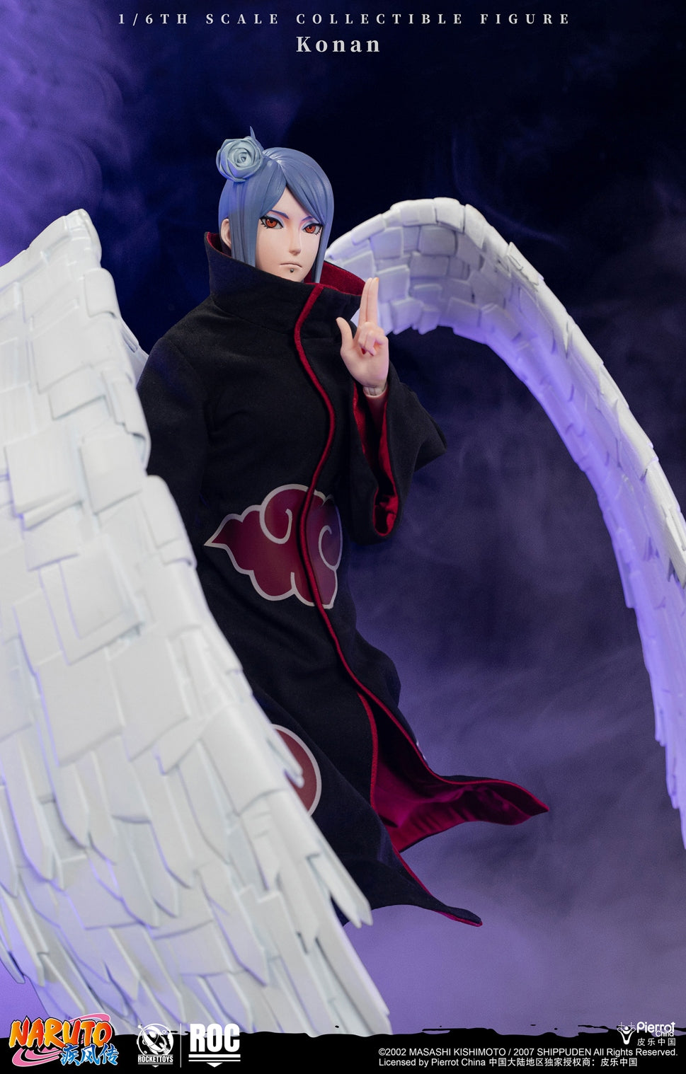 ROCKETTOYS ROCKET TOYS 1/6 ROC-023 ROC023 火影忍者 疾風傳 Konan 小南 可動人偶