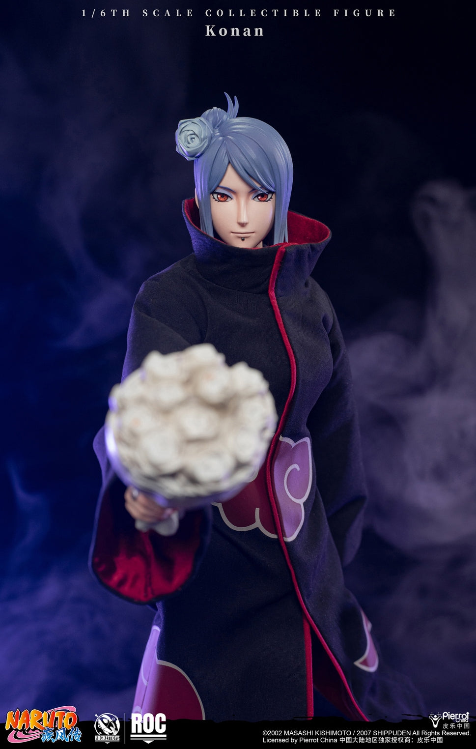 ROCKETTOYS ROCKET TOYS 1/6 ROC-023 ROC023 火影忍者 疾風傳 Konan 小南 可動人偶