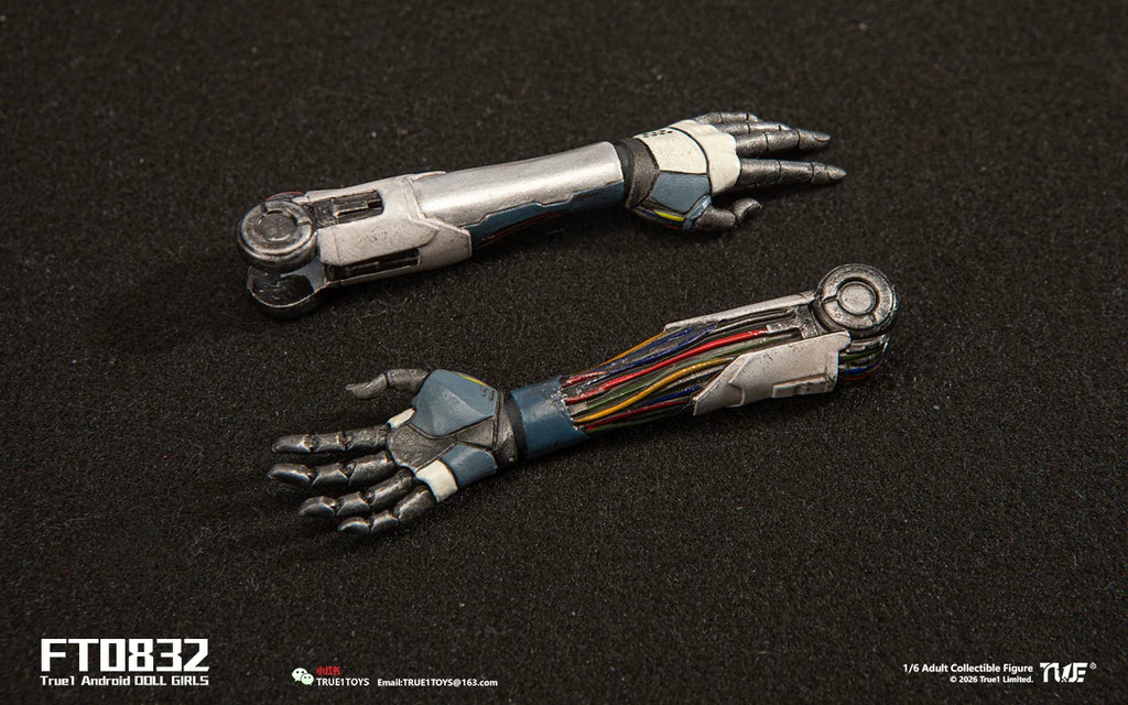 True1Toys 1/6 FT0832W FT0832B 人造人 Bill 白髮版 黑髮版 可動人偶