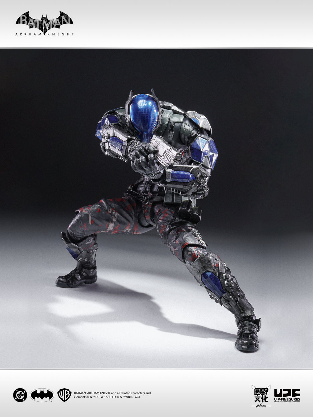 圓野文化 X UPFinegures 良品製造 1/12 Batman Arkham Knight 蝙蝠俠 阿卡漢騎士 可動人偶